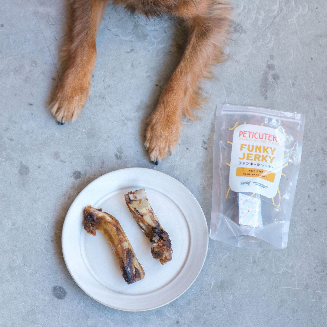 PETICUTERI】-犬用おやつ- FUNKY JERKY（ファンキージャーキー） – TESIO